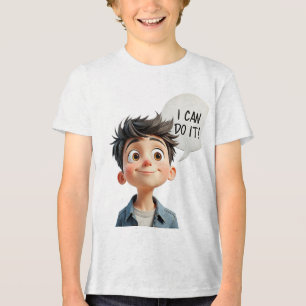 Ich schaffe das! Tri-Blend shirt