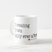 Ich schaffe meine Selbst glücklich überhaupt nach Kaffeetasse (Vorderseite Links)