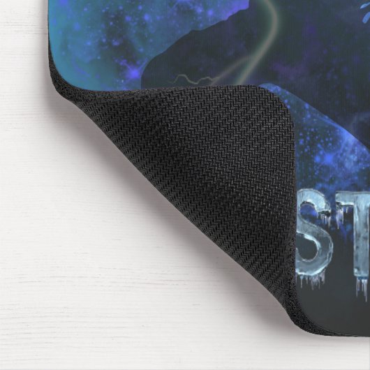 Ich schaffte es durch den Sturm - Christlicher Gla Mousepad (Ecke)