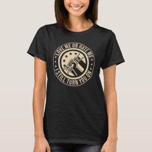 Ich schalte Sie noch das elektrische Lineman-Spric T-Shirt