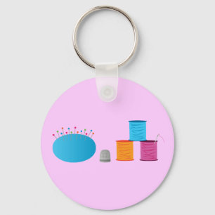 Ich scharf nähen schlüsselanhänger