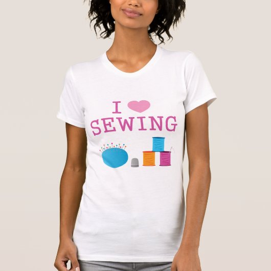 Ich scharf nähen T-Shirt (Vorderseite)