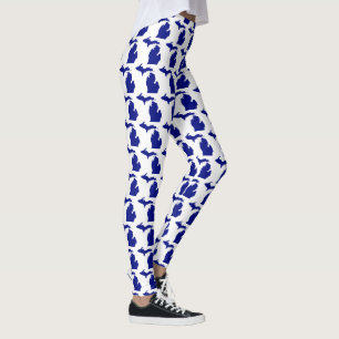 Ich schätze das Design der Großen Seen in Michigan Leggings