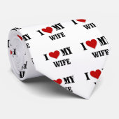 Ich schätze meine Ehefrau Krawatte (Gerollt)