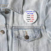 Ich schaue 100, ich glaube 100, ich rieche 100, button (Beispiel)