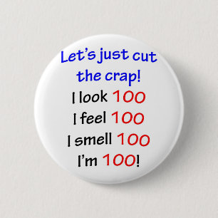 Ich schaue 100, ich glaube 100, ich rieche 100, button