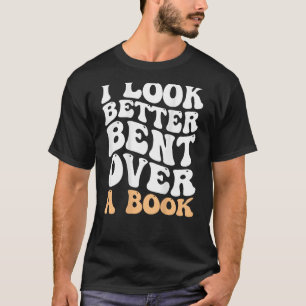Ich schaue besser an einem Buch Groovy Funny Books T-Shirt