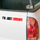 Ich SCHAUE GERADE AUTOAUFKLEBER (Auf Lkw)