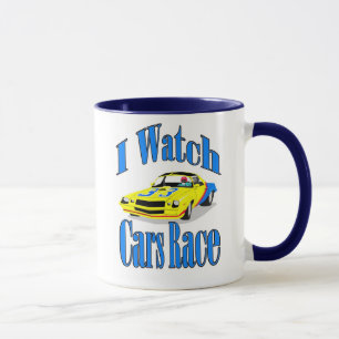 Ich schaue mir Autos an Tasse