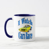 Ich schaue mir Autos an Tasse (Links)