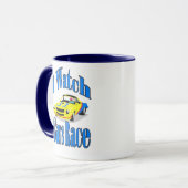 Ich schaue mir Autos an Tasse (Vorderseite Links)