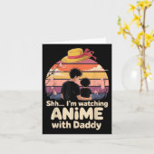 Ich schaue mir die Anime mit Daddy First Vaters D  Karte (Gelbe Blume)