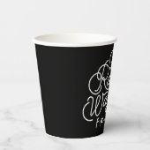 Ich schaue mir lieber FRIENDS™-Skript an Pappbecher (Vorderseite)