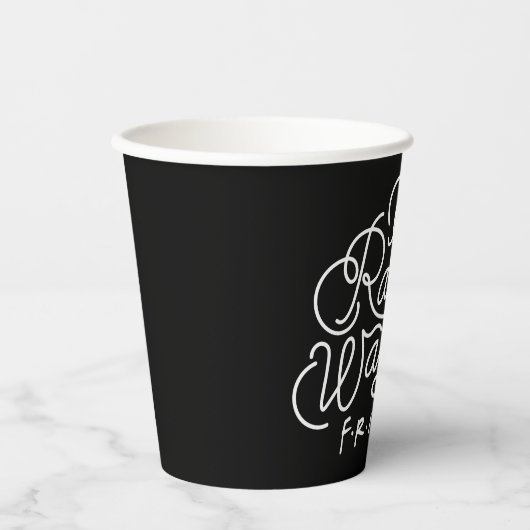 Ich schaue mir lieber FRIENDS™-Skript an Pappbecher (Vorderseite)