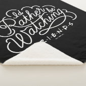 Ich schaue mir lieber FRIENDS™-Skript an Sherpadecke (3/4)