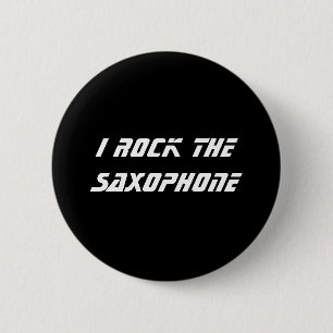 Ich schaukele das Saxophon Button