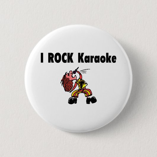 Ich schaukele Karaoke Button (Vorderseite)