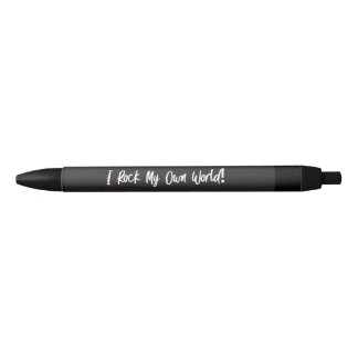 "Ich schaukele meine eigene Welt" Stift