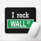 "Ich schaukele Wall Street" Mousepad (Mit Mouse)