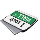 Ich schaukele Wall Street Neopren-Laptop-Hülse Laptopschutzhülle (Vorne Knopf)