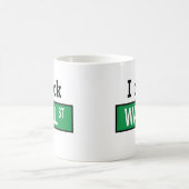 Ich schaukele Wall Street - Tasse (Mittel)