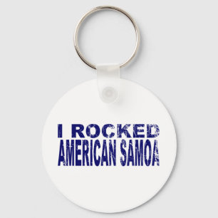 Ich schaukelte American Samoa Schlüsselanhänger