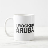 Ich schaukelte Aruba Kaffeetasse (Links)
