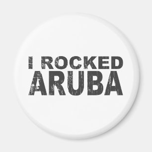 Ich schaukelte Aruba Magnet