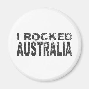 Ich schaukelte Australien Magnet