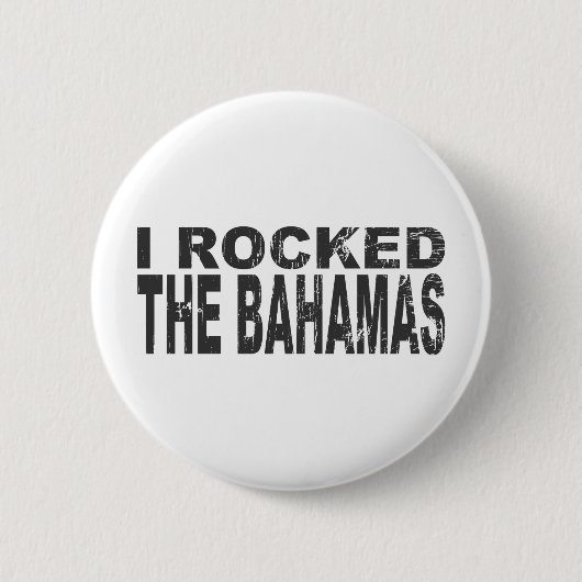 Ich schaukelte Bahamas Button (Vorderseite)