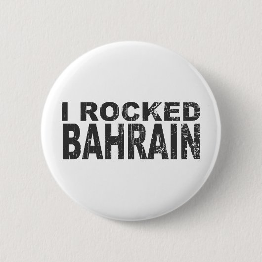 Ich schaukelte Bahrain Button (Vorderseite)