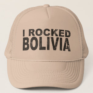 Ich schaukelte Bolivien Truckerkappe