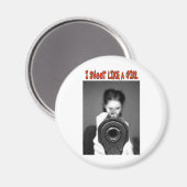 ICH SCHEIDE WIE EIN MÄDCHEN MAGNET (Vorderseite/Rückseite)