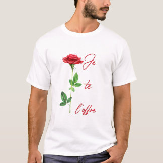 Ich schenke es dir - Rose - Blumen - Roses Blumen T-Shirt