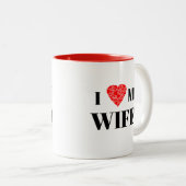 Ich schenke mir meine Herzlichkeit | Geschenk zum Zweifarbige Tasse (VorderseiteRechts)