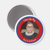 Ich schickte die Fliege - RBG Magnet (Vorderseite/Rückseite)