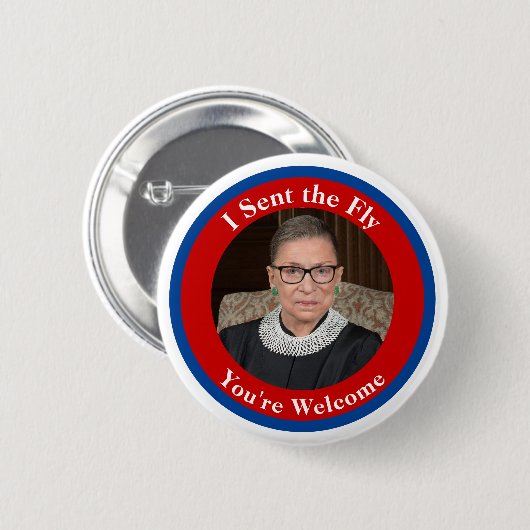 Ich schickte Fly - RBG Button (Vorne & Hinten)