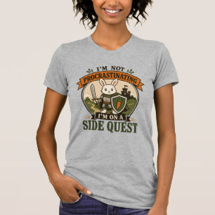 Ich schiebe nicht auf – Nebenquest-Hasenritter T-Shirt