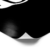 Ich schieße einen Bogen wie ein Mädchenbogenjagd Poster (Ecke)