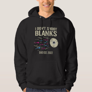 Ich schieße keine Leerkugeln Geschlecht Enthüllung Hoodie