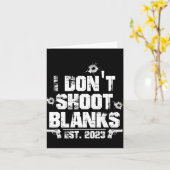 Ich schieße keine Nieten Est 2023, Zum Papa beförd Karte (Gelbe Blume)