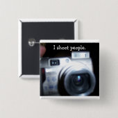 Ich schieße Leute Button (Vorne & Hinten)