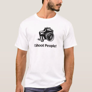 Ich schieße Leute Fotograf T - Shirt