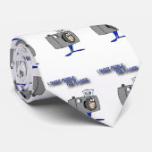 Ich schieße Leute für ein Leben Krawatte (Gerollt)