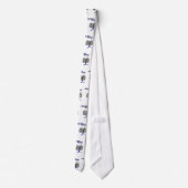 Ich schieße Leute für ein Leben Krawatte (Rückseite)