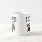 Ich schieße Leute Kaffeetasse (Mittel)