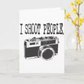 Ich schieße Leute Karte (Gelbe Blume)