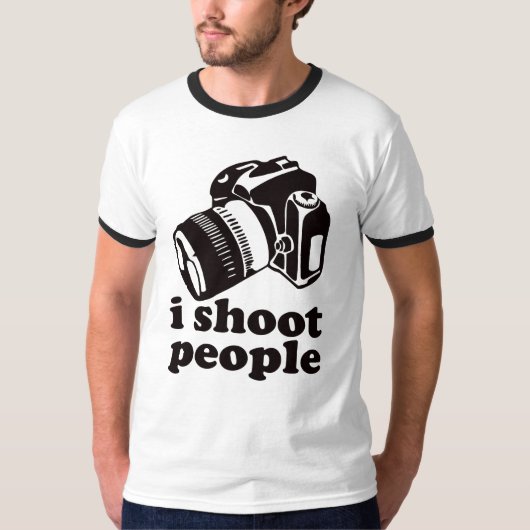 Ich schieße Leute! T-Shirt (Vorderseite)