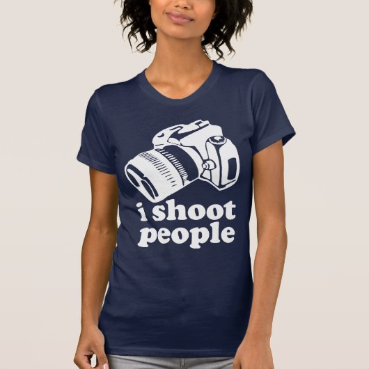 Ich schieße Leute! T-Shirt (Vorderseite)