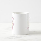 Ich schieße wie ein Mädchen Kaffeetasse (Mittel)